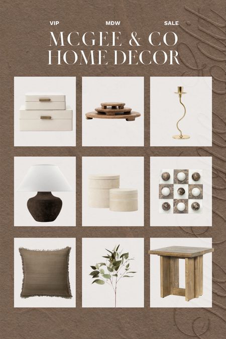 McGee & Co VIP Memorial Day sale is here early! My favorite home decor up to 25% off  〰️ organic modern decor, modern home decor, minimal home decor, neutral home decor, rustic home decor

#LTKSaleAlert #LTKSeasonal #LTKHome