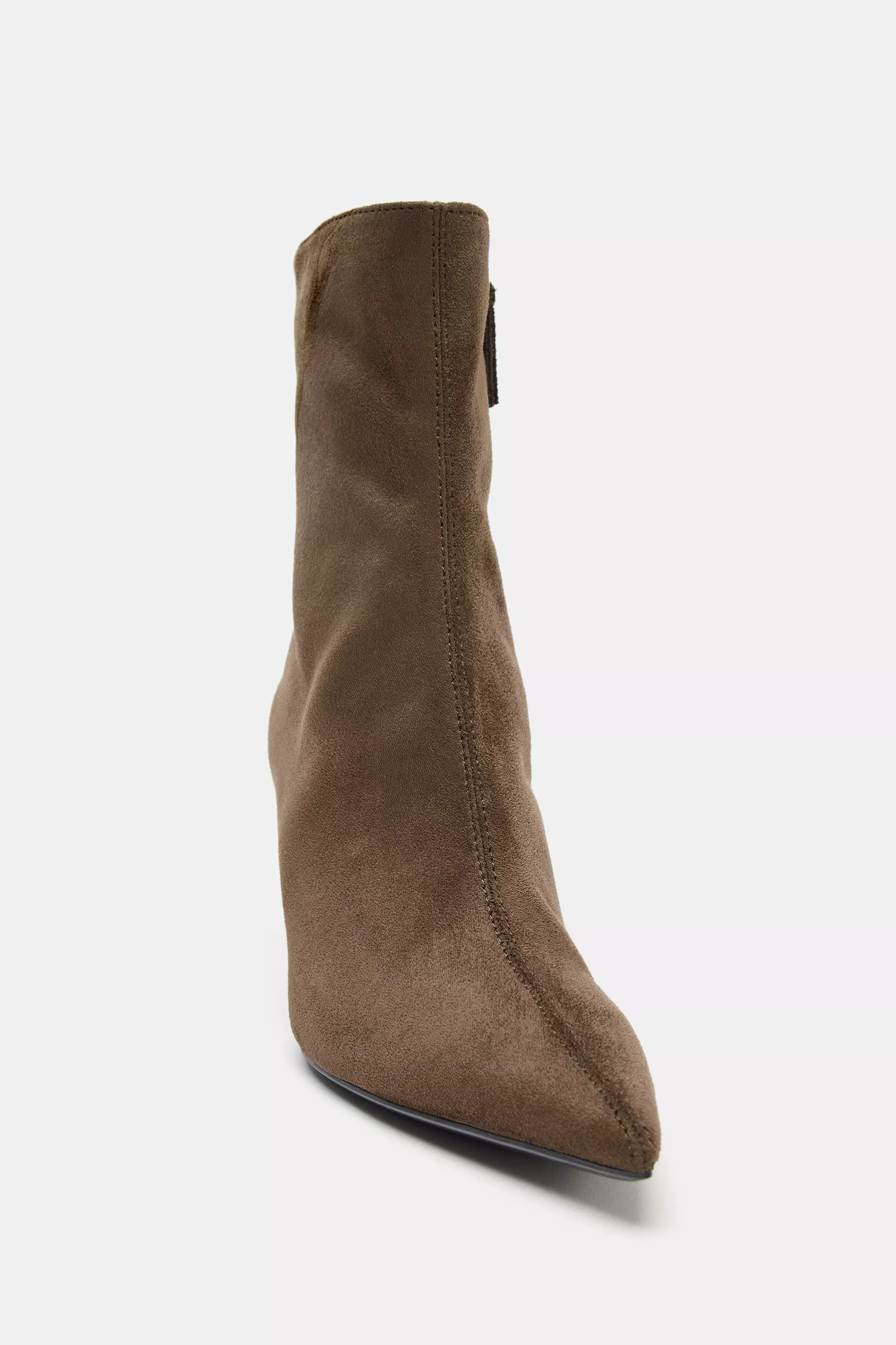 SOFT THIN HEEL ANKLE BOOTS | Zara Canada