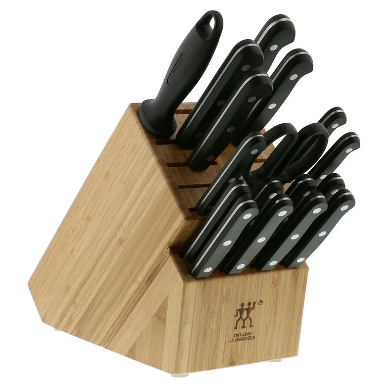 ZWILLING TWIN Gourmet Classic 18-pc Knife Block Set | Walmart (US)