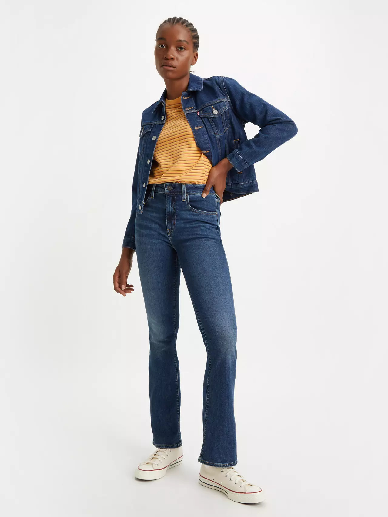 Wedgie Bootcut Women's Jeans - Dark Wash | Levi's® US | Levi's US