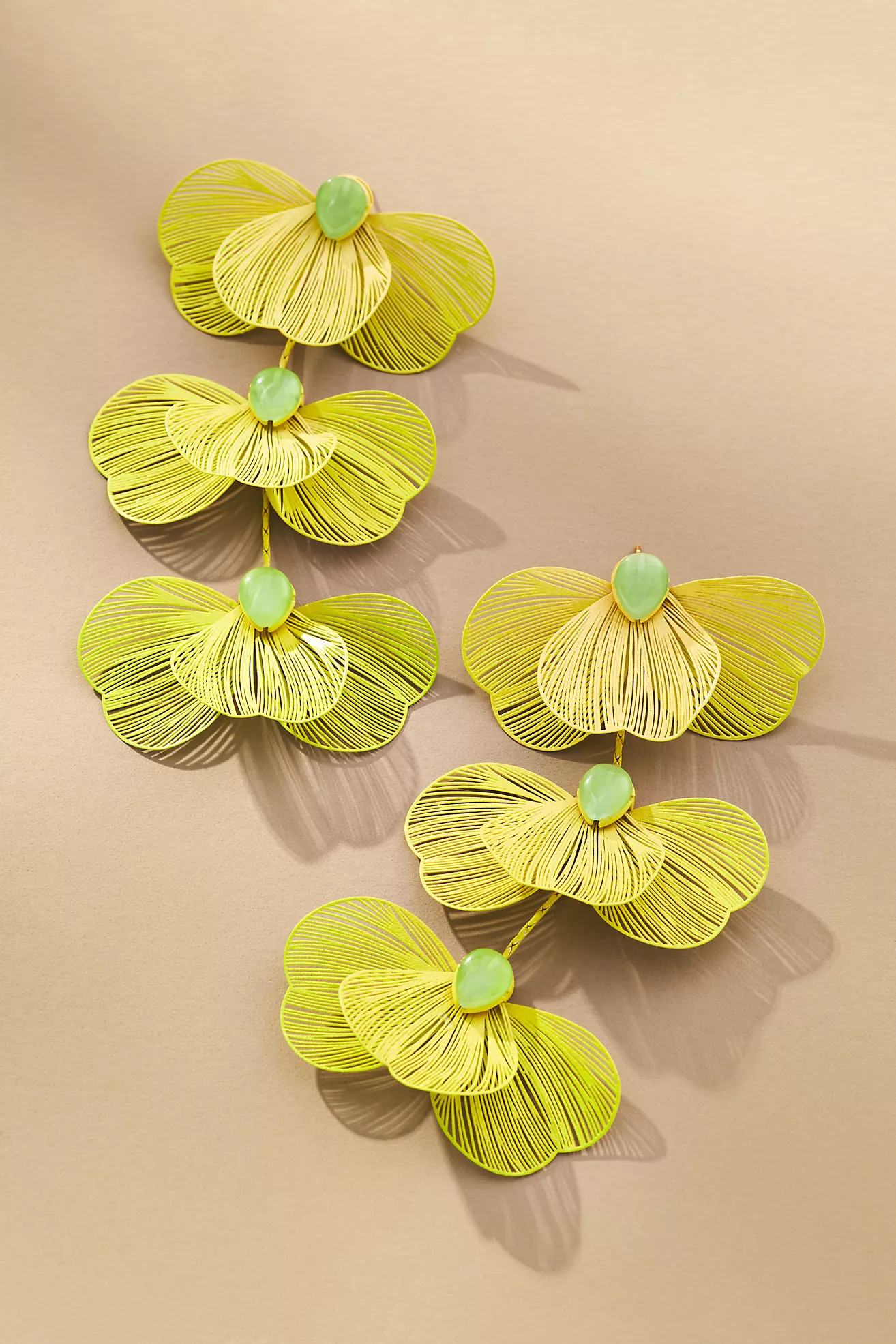 Wire Petals Drop Earrings | Anthropologie (US)