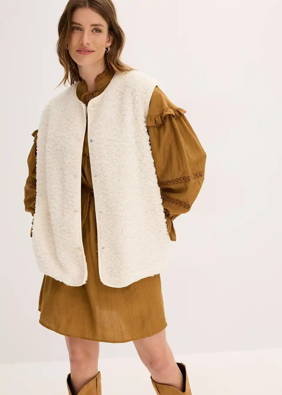 Teddy-Weste | Bonprix DE