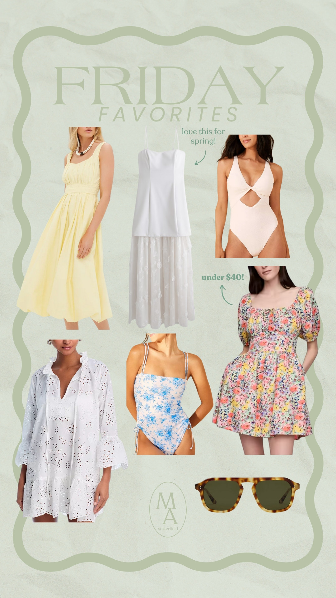 Spring and vacation Friday Favorites! 

 #LTKSeasonal #LTKStyleTip