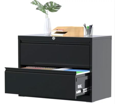 GangMei Black Metal Lateral File Storage Cabinet with 2 Drawers, Wide Filing Cabinet for Home Office, Steel File Cabinet for Legal/Letter, Assembly Required, Black
Now $128.50
(You save $31.49-was $159.99)

#LTKsalealert #LTKhome