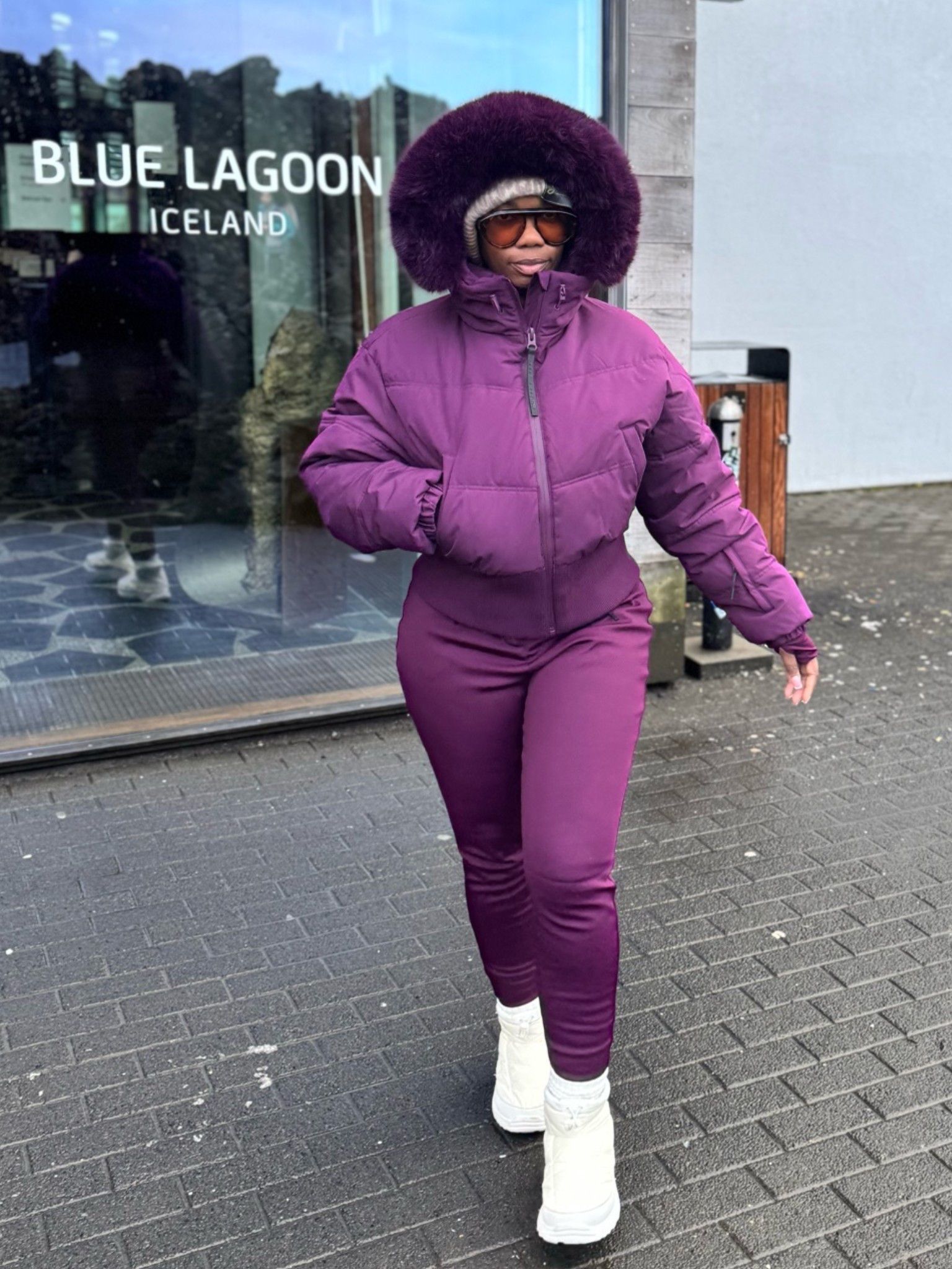 Ski trip outfit inspo 💜

#travelstyle #apresski #elevatedstyle 
#asos #skims #northface

#LTKootd