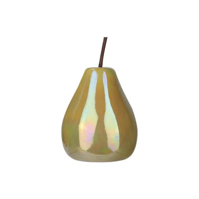 Calayan Ceramic Pear Figurine Winston Porter Finish: White | Wayfair North America