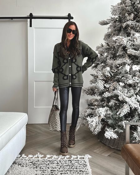 These target boots are a fantastic
Look for less option on my designer boots I’ve loved for years ..reg $49…they are on sale today for $29!! Runs tts in brown and black
Spanx leggings 20% off today! Sz small
Bodysuit sz small 
Sweater cardi sz medium 
Gucci tote bag and insert
#ltku

#LTKshoecrush #LTKCyberWeek #LTKGiftGuide