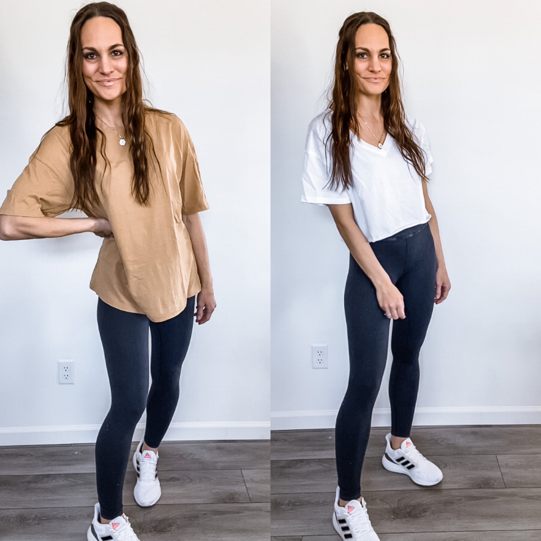 Target tee sale! The softest best oversized tee is $9 and the cropped tee is down to $8! Wearing my TTS S in both. 

#LTKunder50 #LTKsalealert
