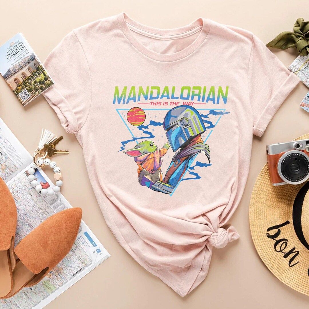 Mandalorian Grogu Shirt, Mandalorian Shirt, Star Wars, Star Wars Shirt, Disney Star Wars Shirt, M... | Etsy (US)