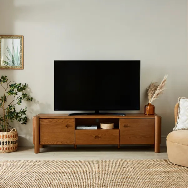 Reeva Extra Wide TV Unit for TVs up to 65" | Dunelm