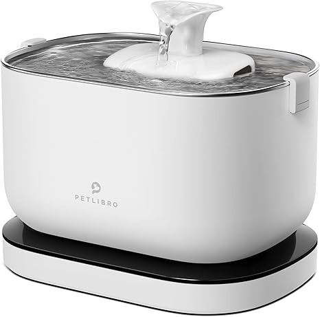 PETLIBRO Battery Operated Cat Water Fountain, 2.5L/84oz Dockstream Wireless Pet Water Fountain fo... | Amazon (US)