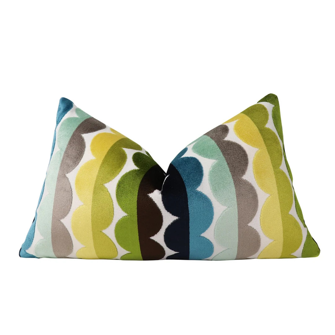 Kravet Anacapri Pillow Cover in Paradiso 32165.530.0 - ON BOTH SIDES // Designer Pillow // High E... | Etsy (US)