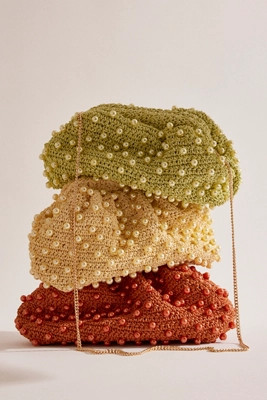 By Anthropologie Beaded Crochet Clutch | Anthropologie (UK)
