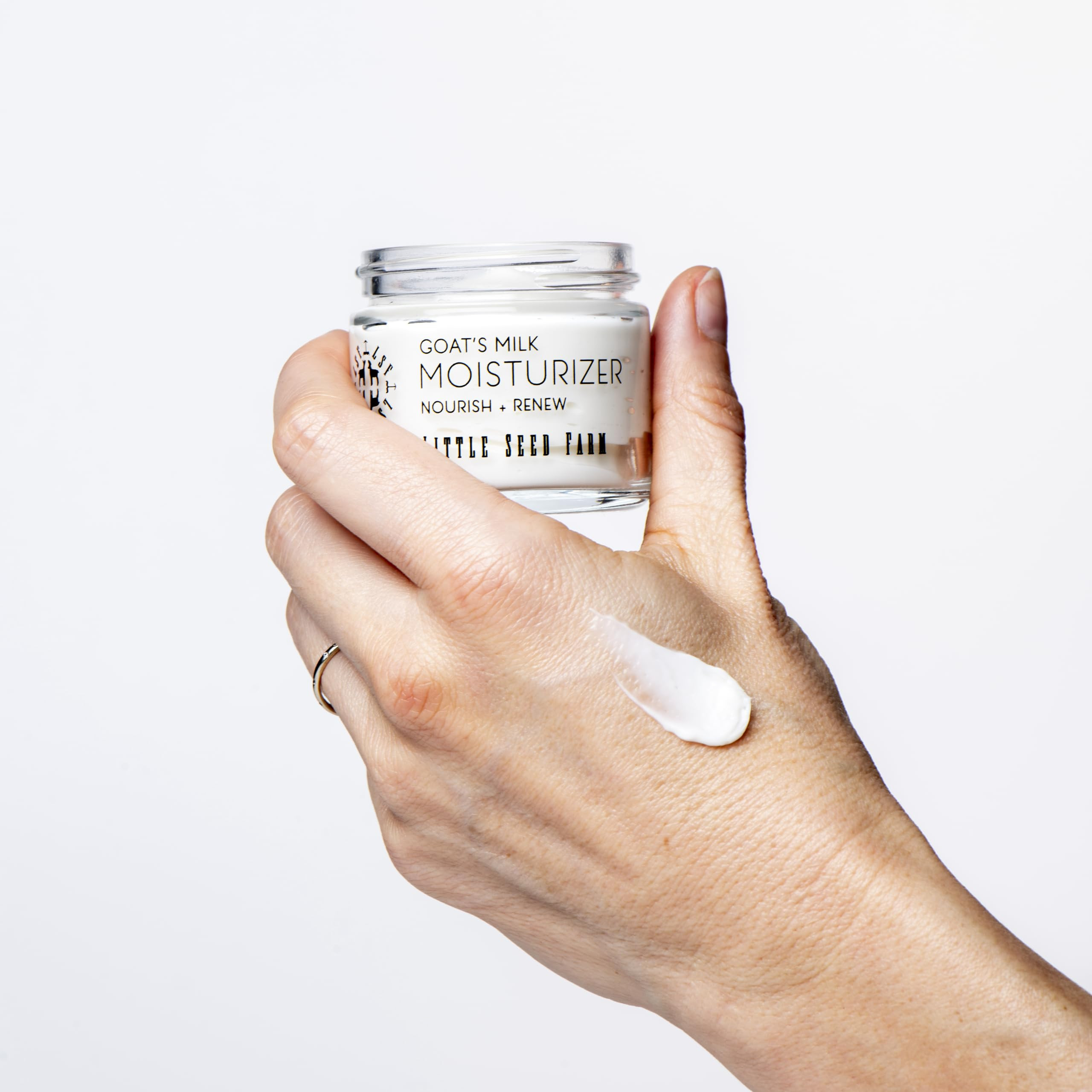 Little Seed Farm Goat's Milk Face Moisturizer - All Natural, Organic Moisturizer Face Cream - 2.0... | Amazon (US)
