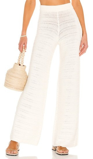 House of Harlow 1960 x REVOLVE Ryleigh Crochet Pant in Cream. - size M | Revolve Clothing (Global)