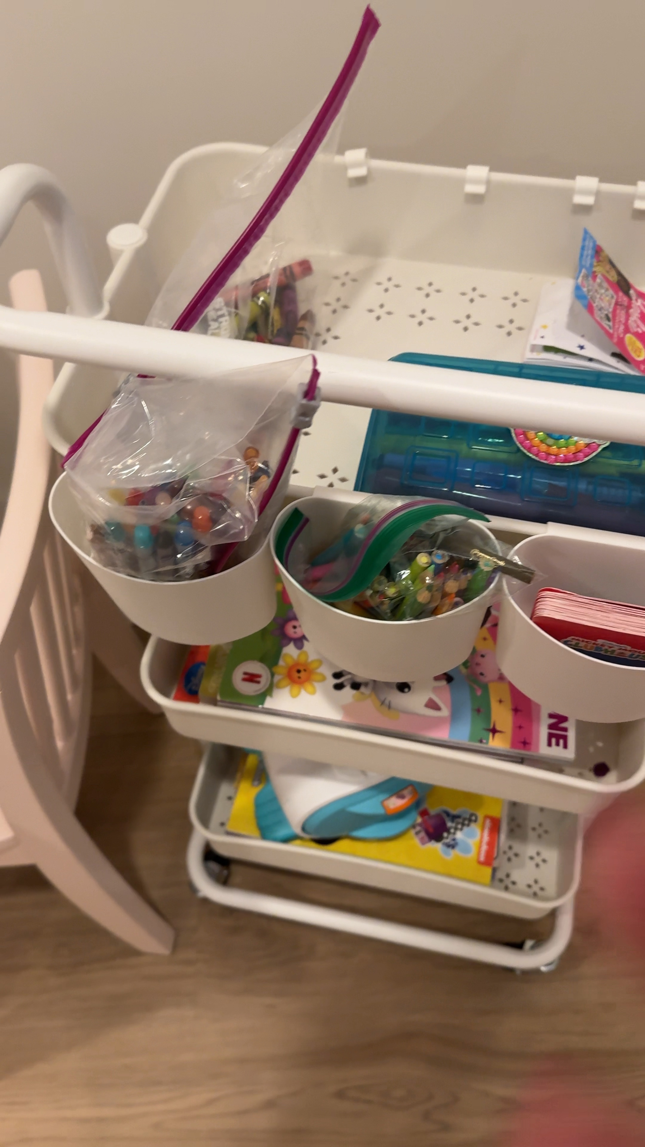 Our new little art cart for the kiddos playroom! My little crafty preschooler loves this! 

#LTKkids #LTKfamily #LTKhome