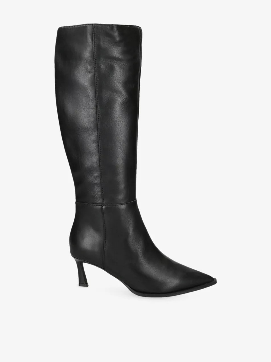 Lucid Heeled Faux-Leather Knee-High Boots | Selfridges