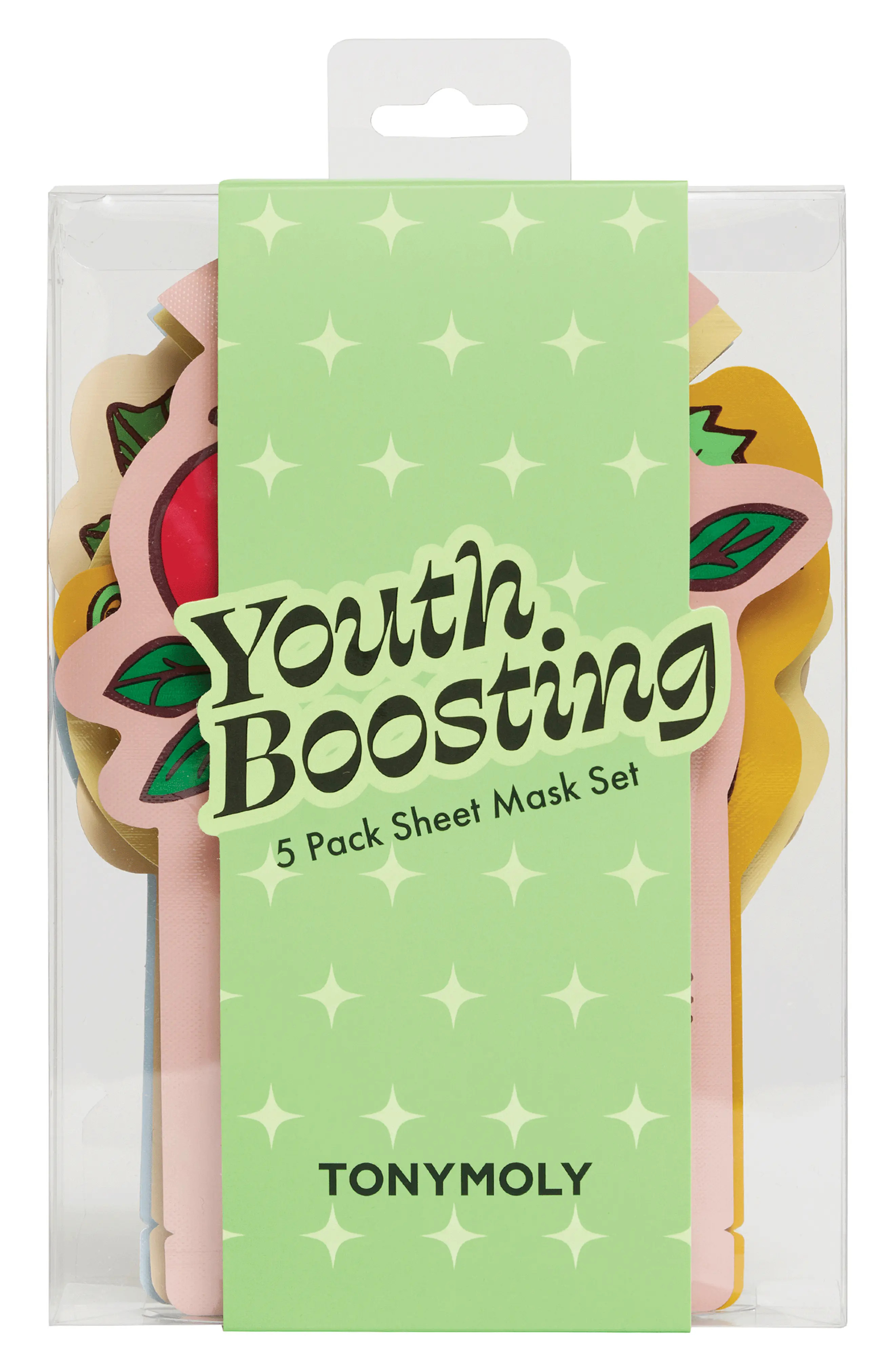 TONYMOLY Youth Boosting Set of 5 Sheet Mask Set (Women) | Nordstrom | Nordstrom