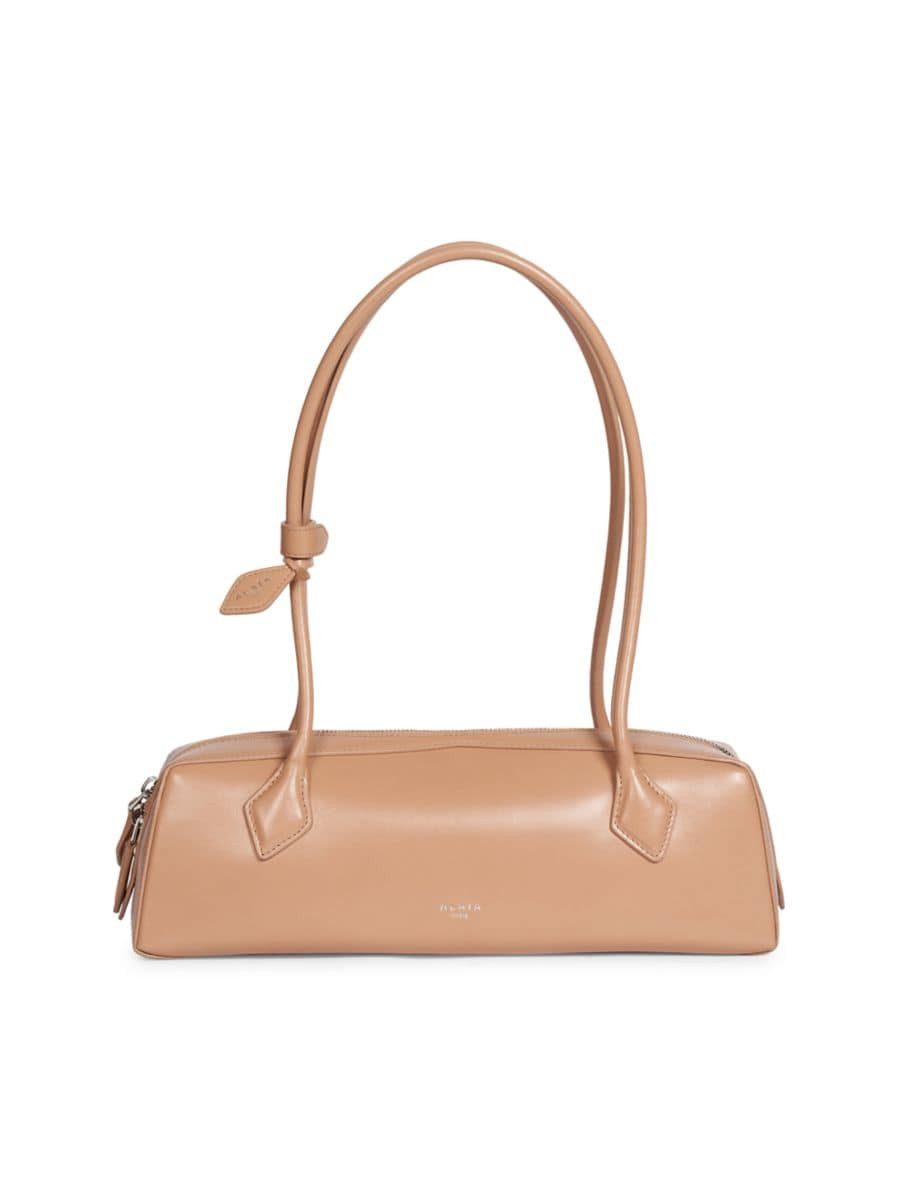 Shop Alaïa Le Teckel Leather Shoulder Bag | Saks Fifth Avenue | Saks Fifth Avenue