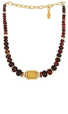 Lizzie Fortunato Goddess Collar Necklace in Amber from Revolve.com | Revolve Clothing (Global)
