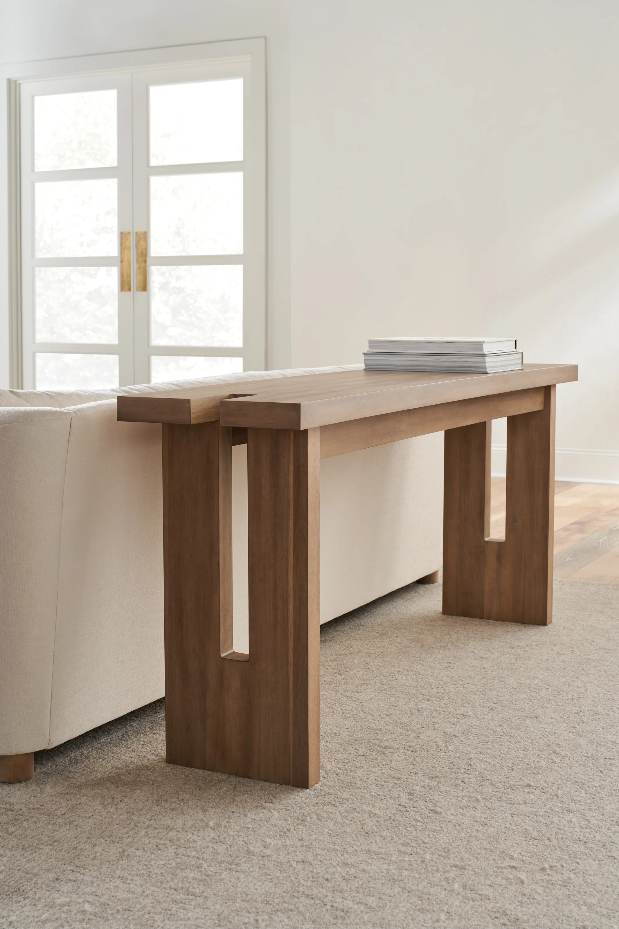 Theory 70'' Solid Wood Console Table | Wayfair North America