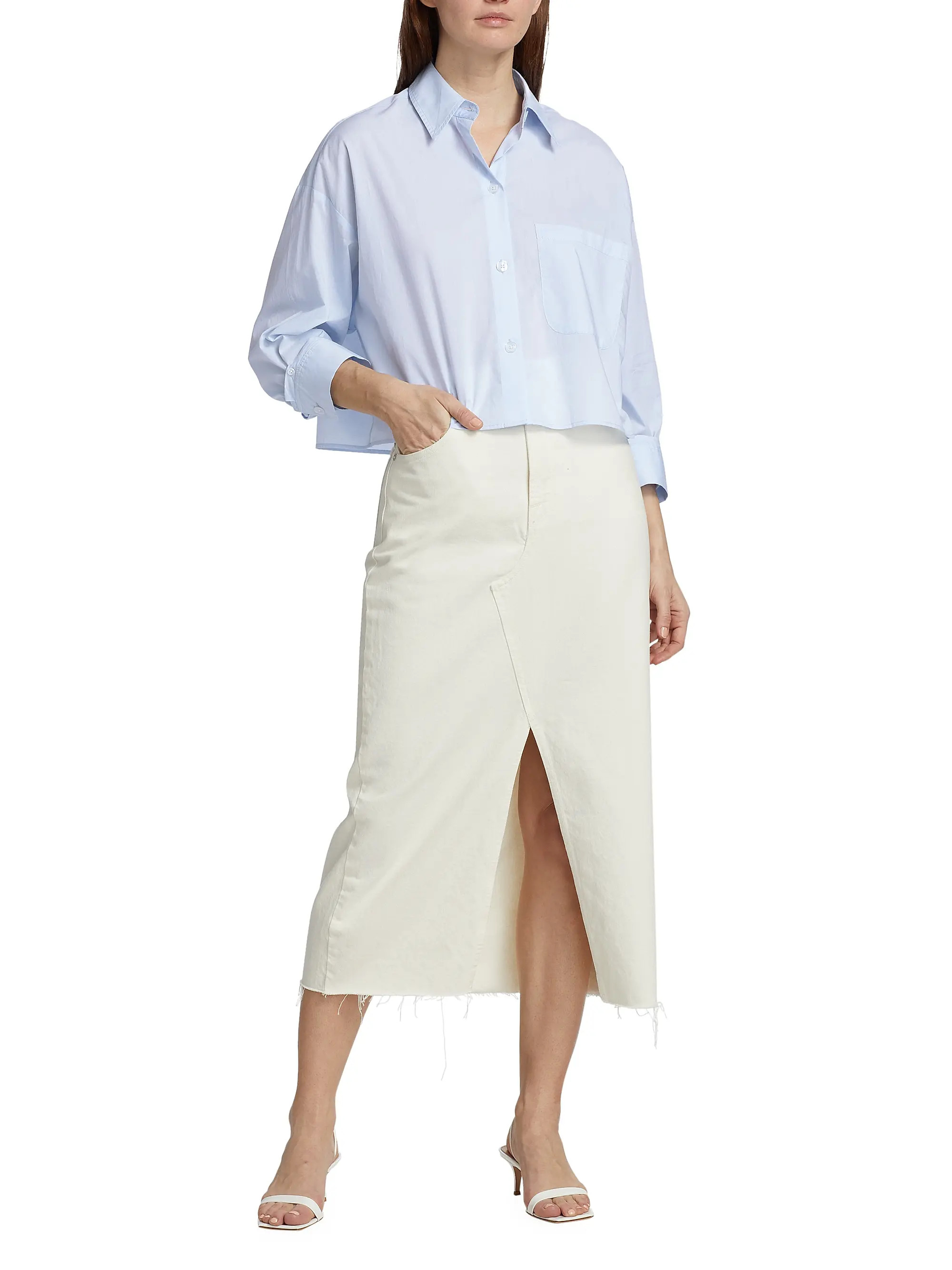 Soon To Be Ex Crop Shirt | Saks Fifth Avenue