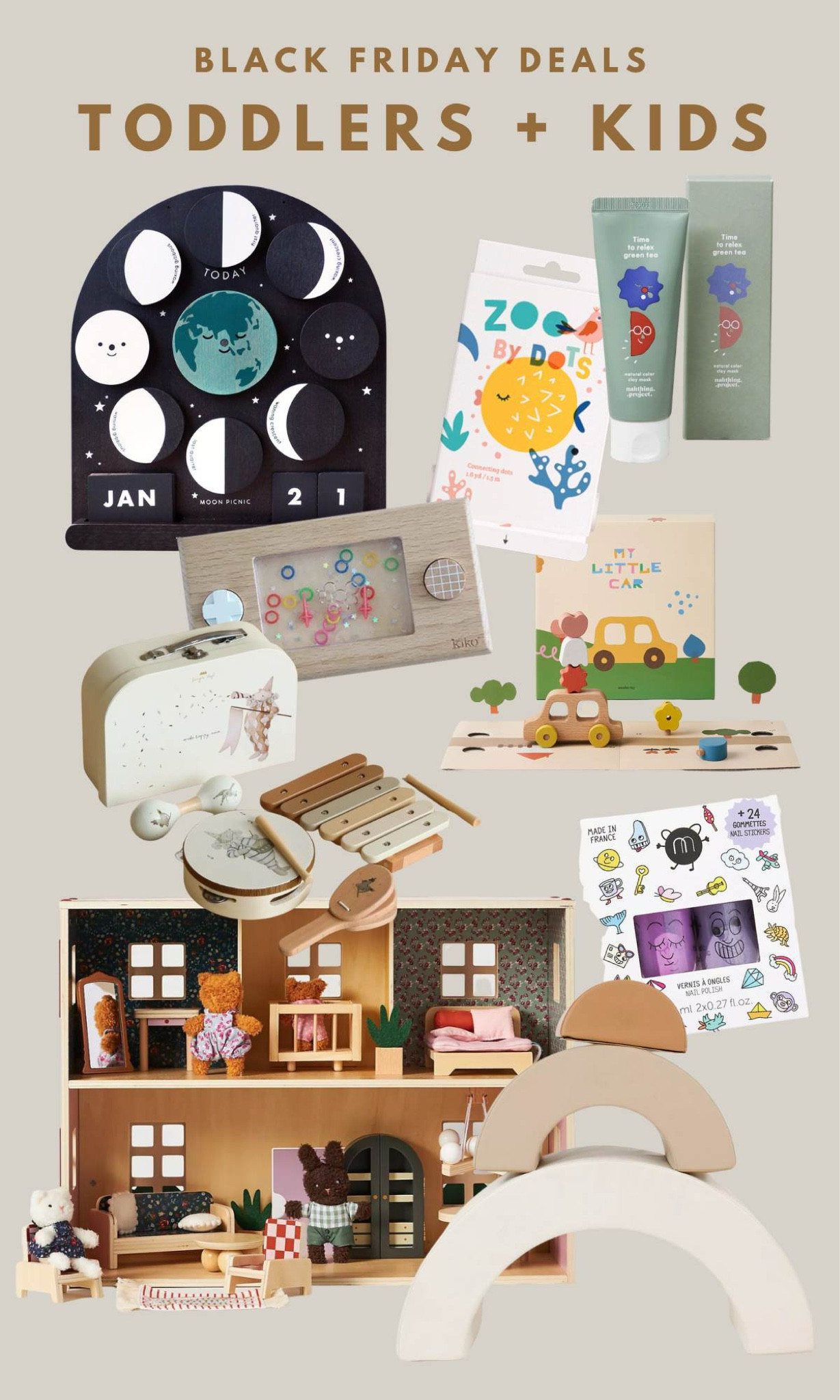 Every site that is on this list is doing an extended  Black Friday deal. Anthropologie - Mochi Kids - Odin Parker - Etsy - Toddler and kids gift guide - stocking stuffers and unique gifts - toddler toys - kids musical instruments - dollhouse 

#LTKCyberWeek