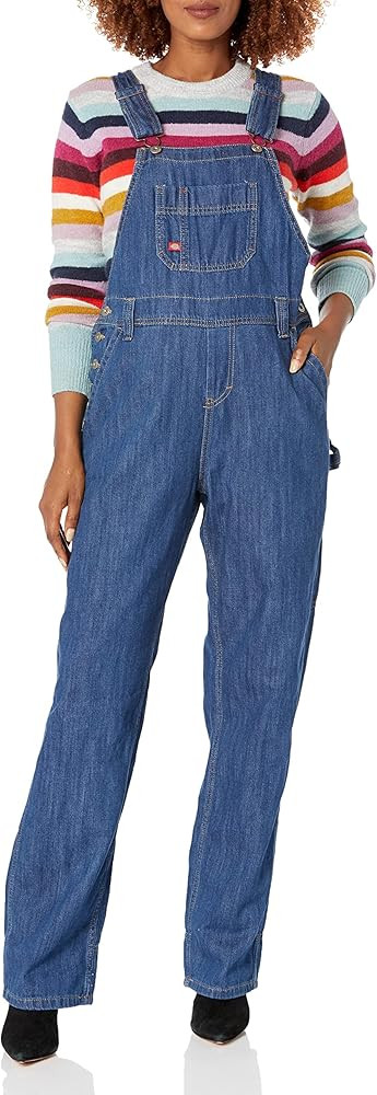 Dickies Women's Denim Bib Overall | Amazon (US)