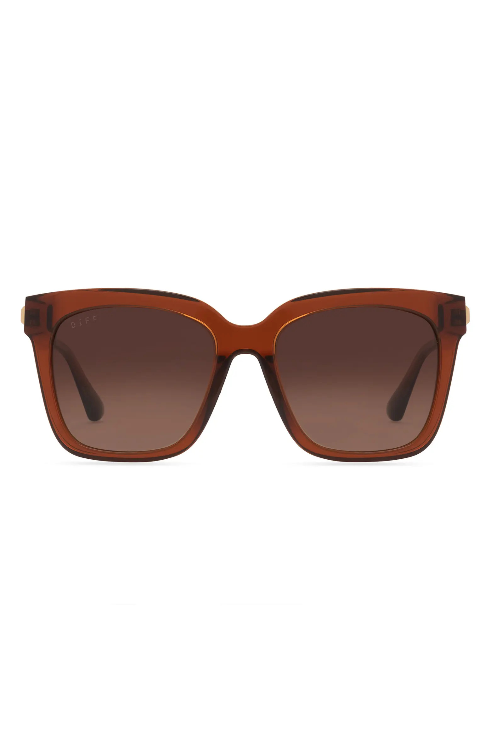 DIFF Bella 54mm Gradient Square Sunglasses | Nordstrom | Nordstrom