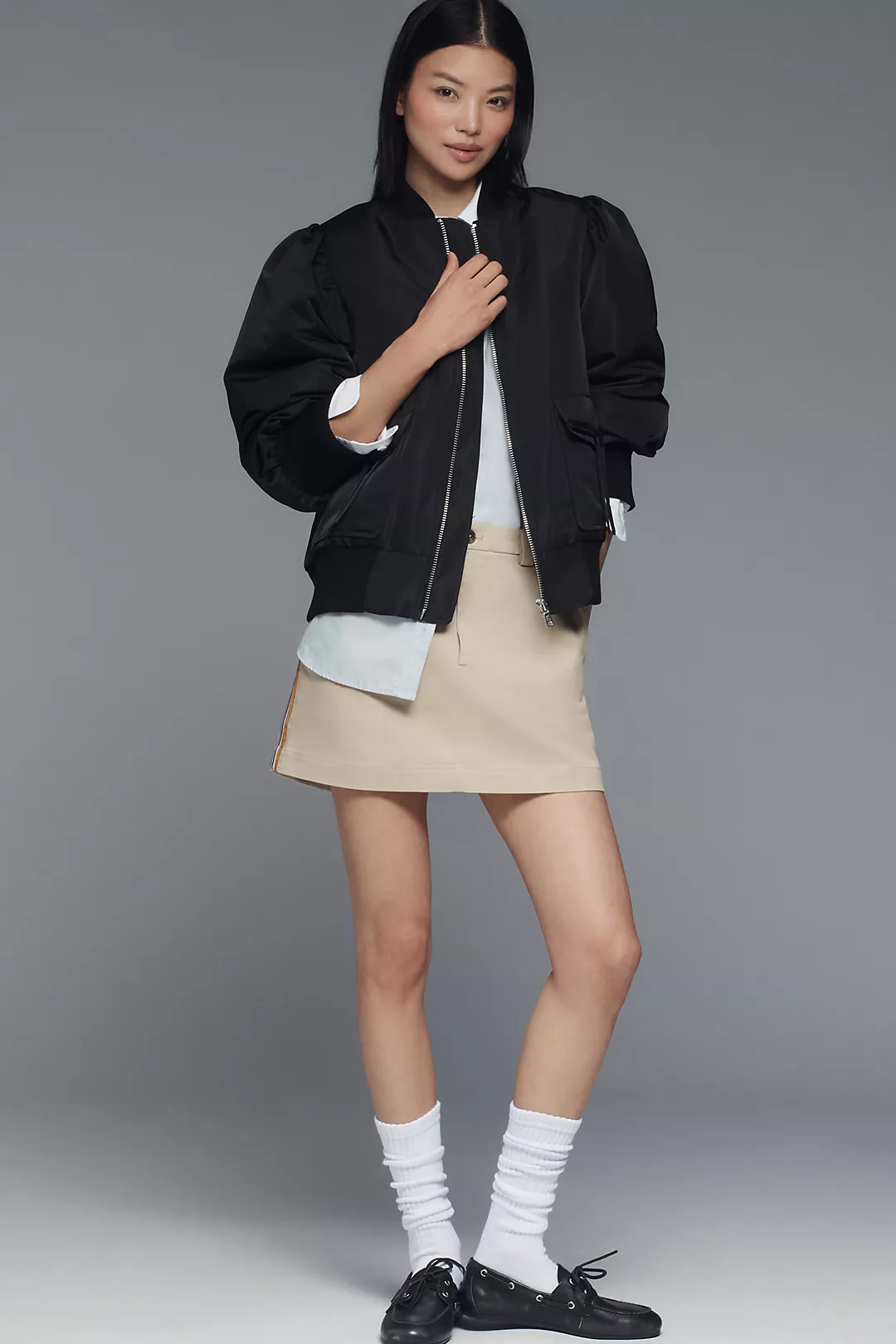 Avec Les Filles Oversized Bomber Jacket | Anthropologie (US)