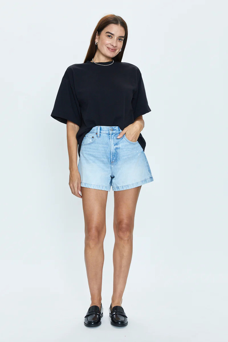 Saige High Rise Short - Enchanted | Pistola Denim