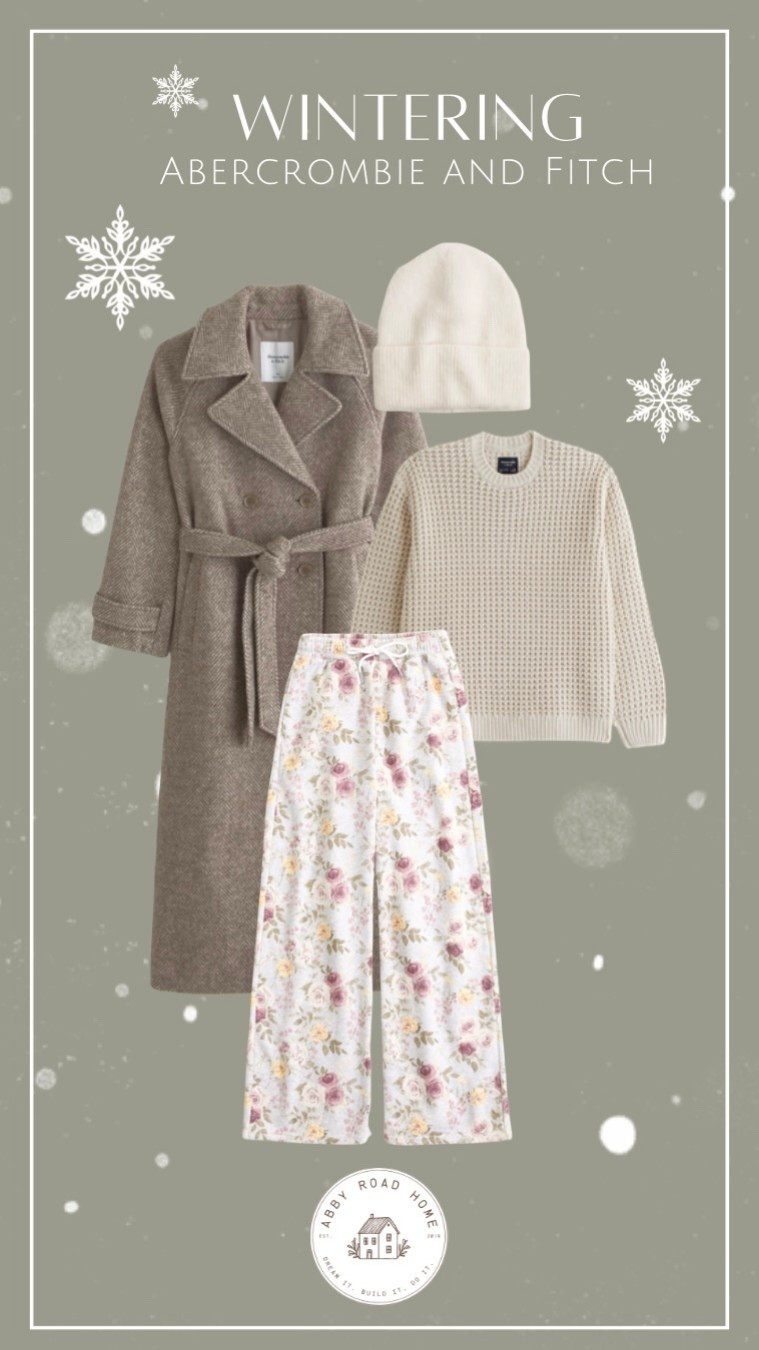Winter neutrals done right ❄️🤍 Cozy layers, soft textures, and the prettiest florals make this Abercrombie & Fitch look perfect for cold days that still call for style. Everything linked for easy shopping ✨

#LTKSeasonal #LTKSaleAlert