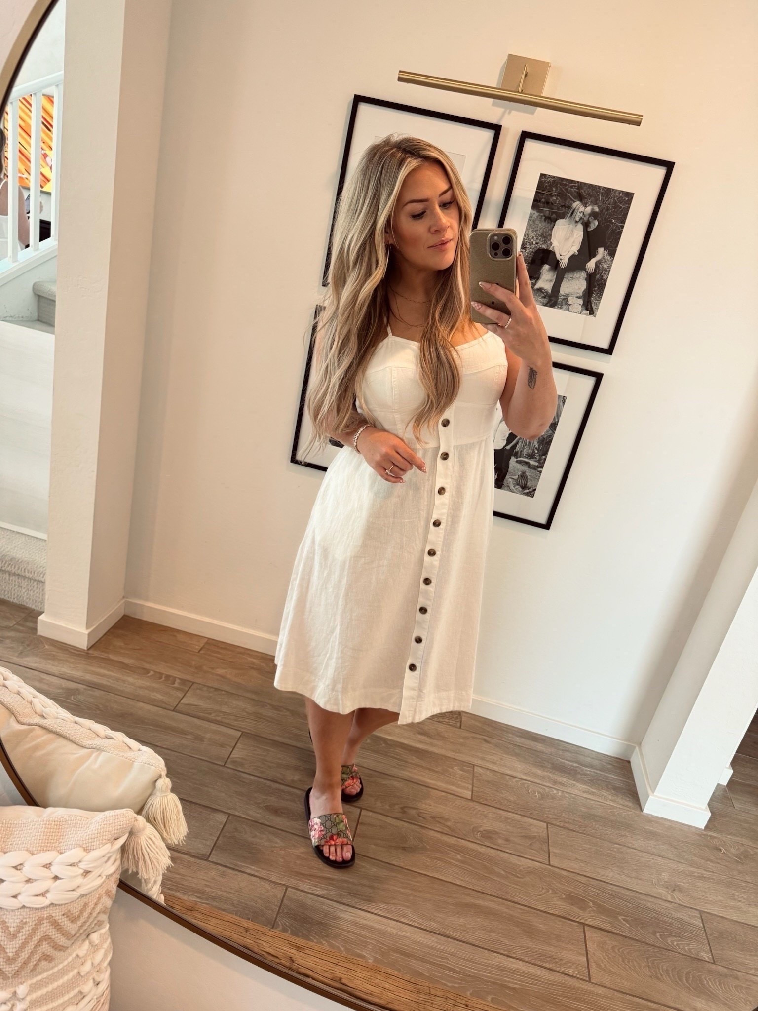 Cute white midi dress you can wear it to any summer occasion. 


Summer dress  summer look Lowcarbdashian

#LTKStyleTip #LTKFindsUnder50 #LTKBeauty