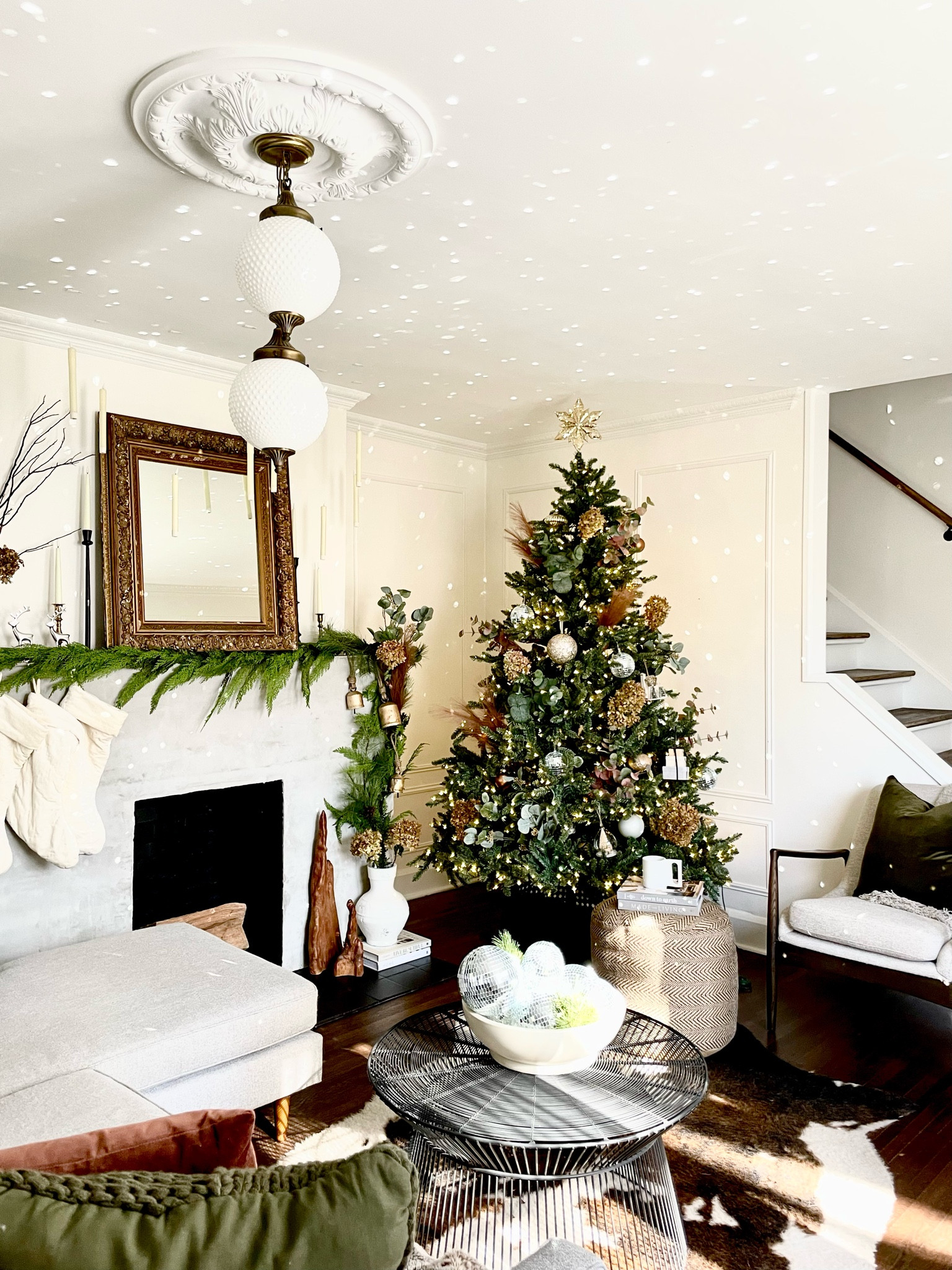 Adding a bowl of disco balls can make your room magical￼

#LTKSeasonal #LTKHoliday #LTKhome