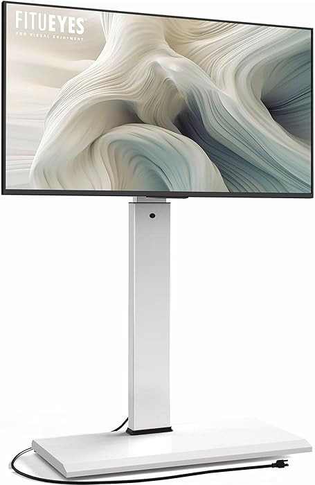 FITUEYES Floor Swivel TV Stand with Power Outlet for 32-65 Inch TVs, Floor TV Stand with Mount He... | Amazon (US)