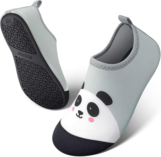 SEEKWAY Toddler Kids Water Shoes Boys Girls Quick Dry Anti Slip Aqua Socks for Outdoor Sports Poo... | Amazon (US)