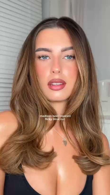 Madison Beer inspired flicky blow out 🤎 Amika thermal brush on sale right now at SpaceNK 

thermal brush, hair curler, hair tool, hair tutorial, blow out 

 #LTKdatenight #LTKbeauty #LTKsale