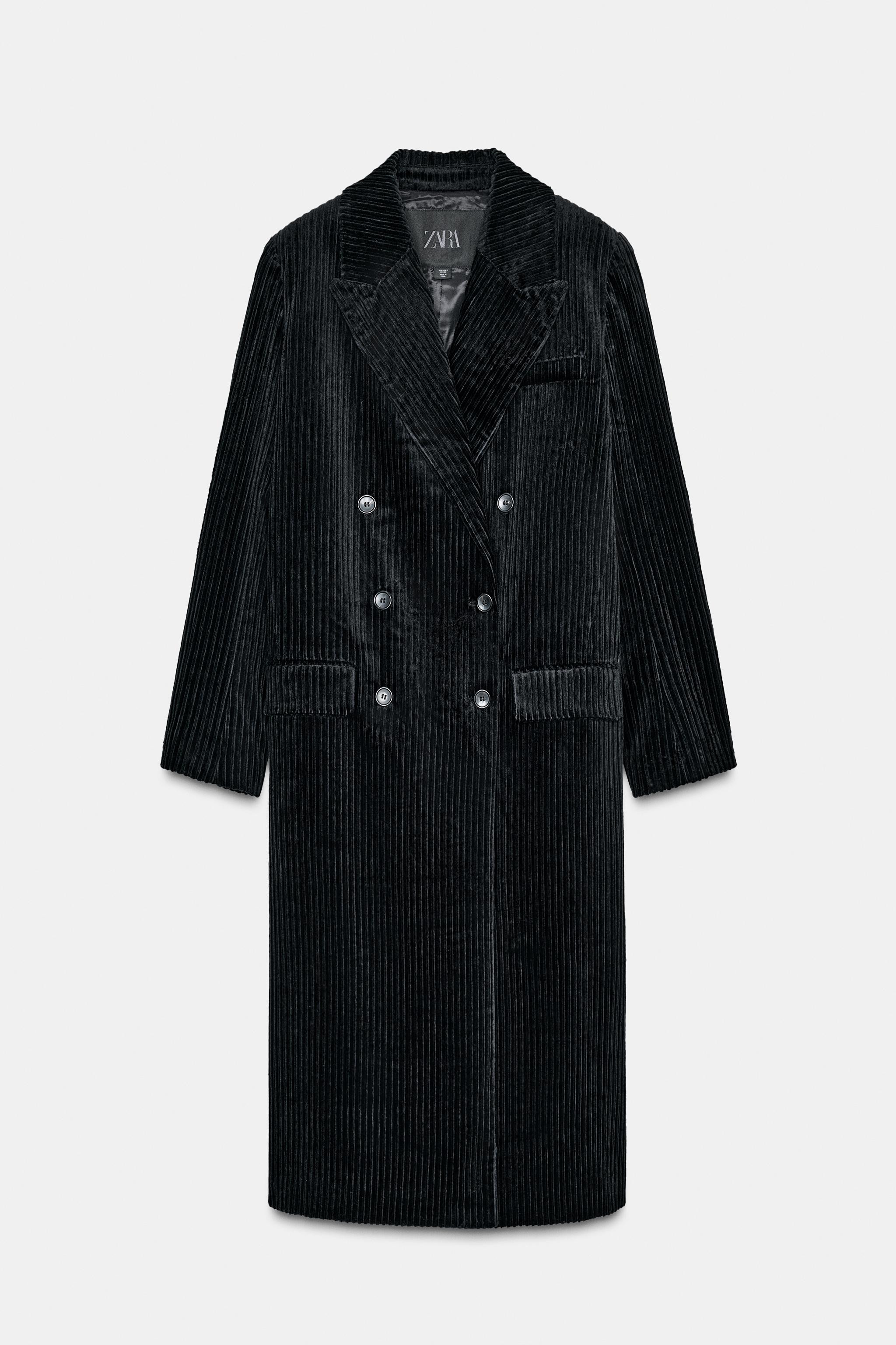 LONG CORDUROY COAT ZW COLLECTION LIMITED EDITION | Zara US