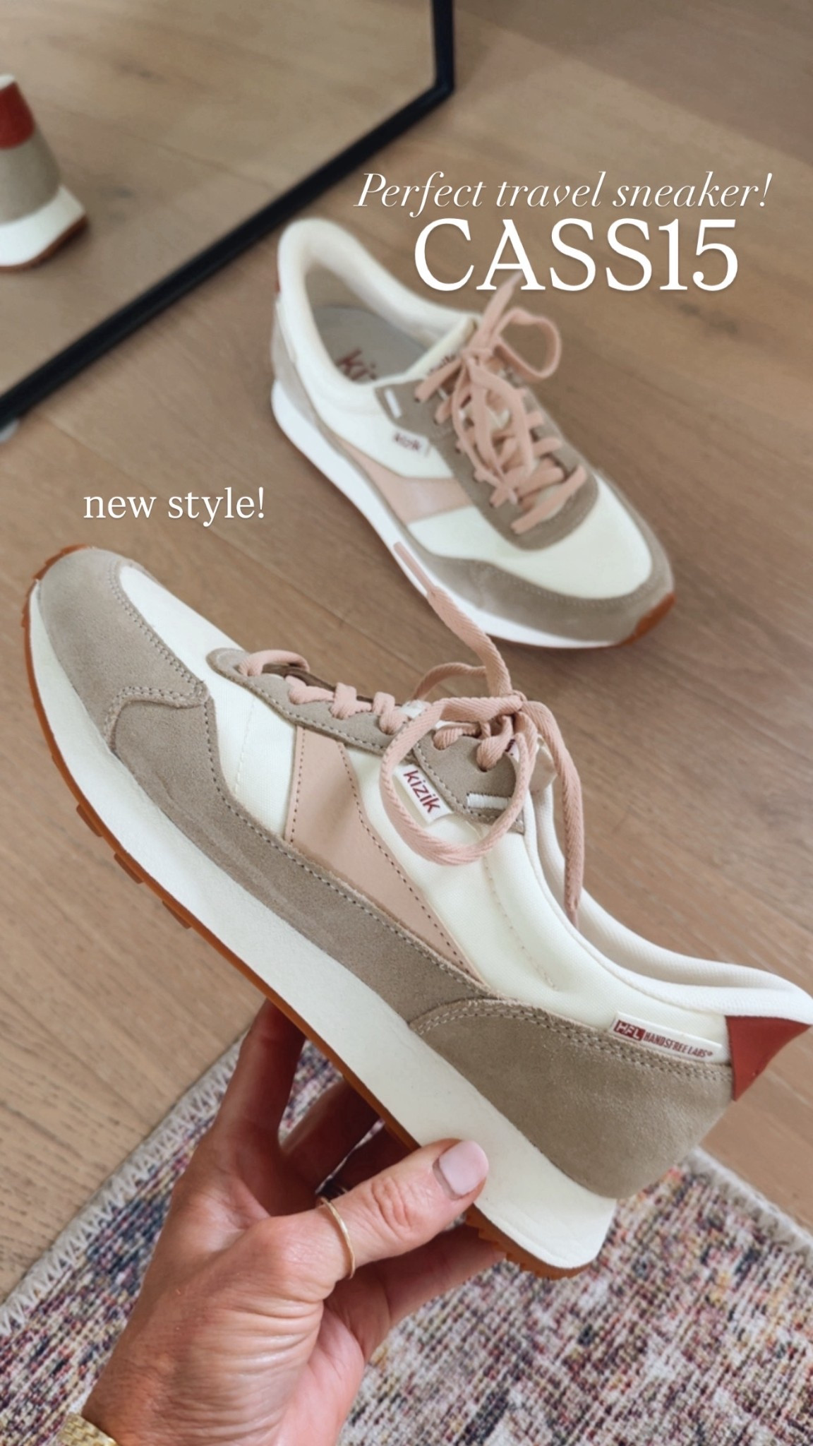 Some summer styled sneakers! Now 15% off with my code cass15!  @Kizik #kixikpartner 

#LTKOver40 #LTKootd #LTKSeasonal