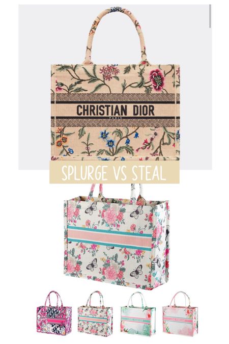 Splurge vs steal, tote bag, Dior tote bag, beach bag 

#LTKunder50 #LTKunder100 #LTKitbag