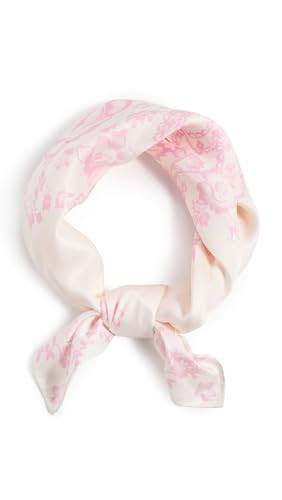 LOVESHACKFANCY Women's Labrina Head Scarf, Ivory Heirloom, One Size | Amazon (US)