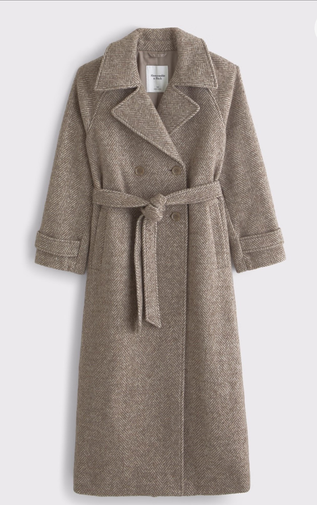 This new Abercrombie trench coat is gorg!! +25 % off right. Me 

#LTKOver40 #LTKPetite #LTKSaleAlert