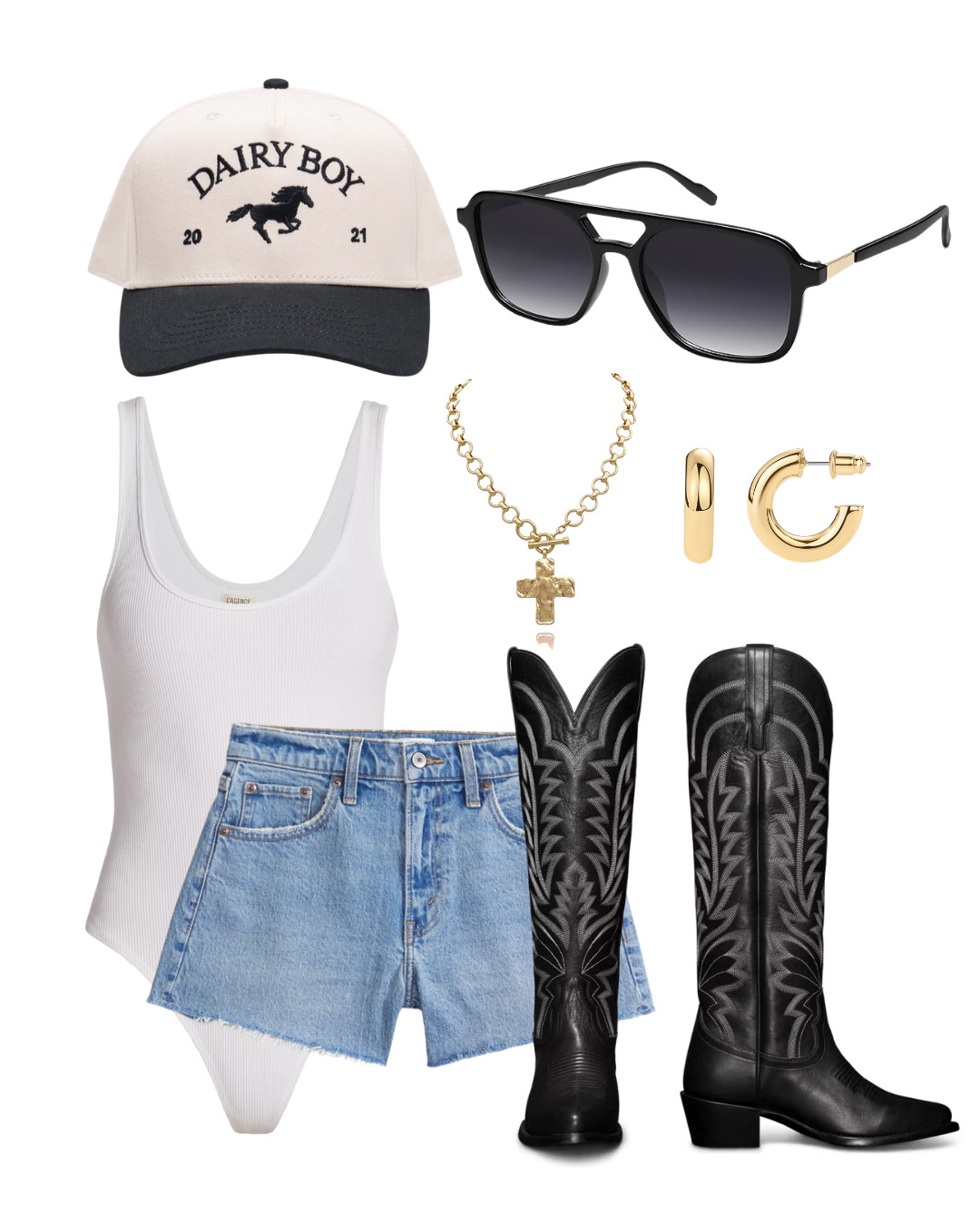 Cowboy boots outfit ideas 

 #LTKFestival #LTKSeasonal #LTKStyleTip