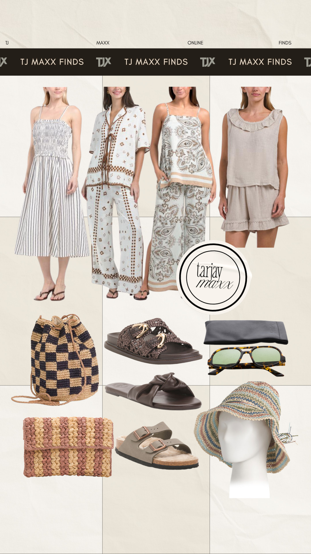 Vacation outfit shopping without the vacation price tag! These TJ Maxx finds are perfect for your next beach trip or weekend getaway.
wedding guest dress summer, prime day deals, summer outfits, summer dresses, country concert outfits, concert outfits, business casual workwear, plus size fashion, date night outfits, vacation outfits beach, tjmaxx online 

 #LTKootd #LTKSeasonal #LTKTravel