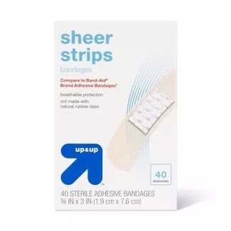 Sheer Bandages - 40ct - up & up™ | Target