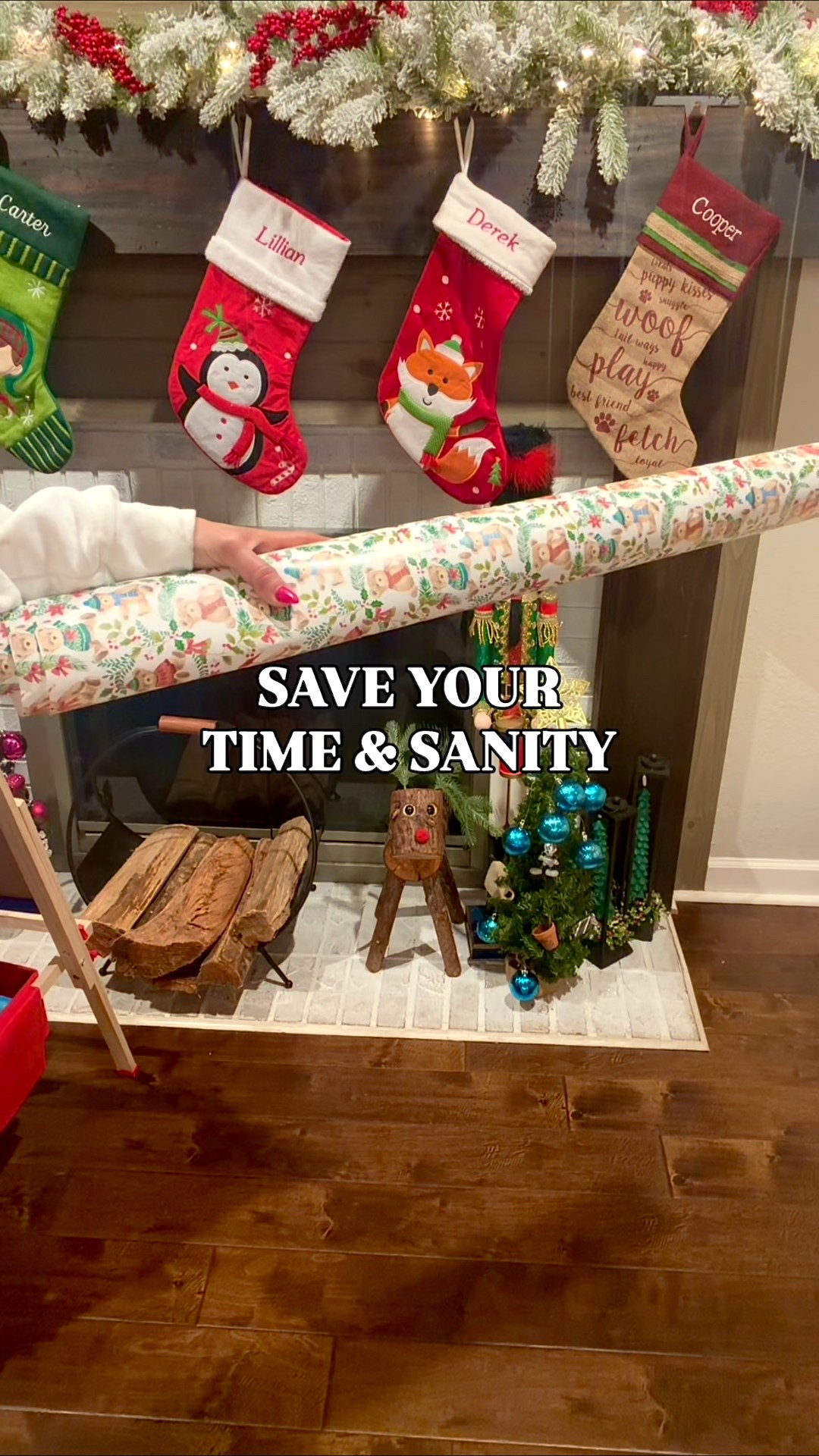 Seriously mom… save your time and your sanity. I found this elf wrapping-paper scissor helper and it was an actual lifesaver. I didn’t have to worry about leaving scissors out for the kids to grab AND it cut the straightest lines of my life. It’s on Amazon, it’s Prime, and you need it before you wrap a single present this year. 🎁✨

#momhacks
#christmashacks
#amazonfinds
#ltkhome
#presentwrapping

#LTKHoliday #LTKmomlife #LTKKids