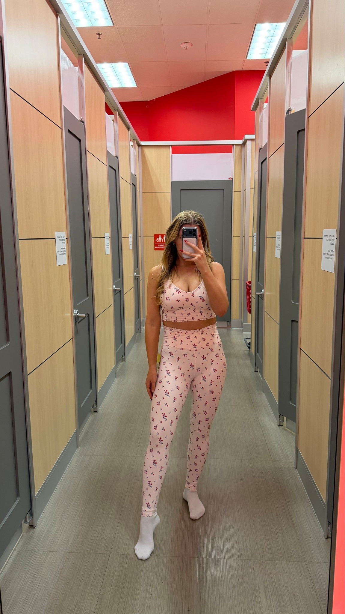 Pink floral workout set 

#LTKFindsUnder50 

#LTKfitnessgoals #LTKActive