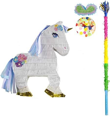 kaimei Unicorn Pinata Small Pinata for Birthday Anniversary Celebration Decoration Theme Party Cinco | Amazon (US)