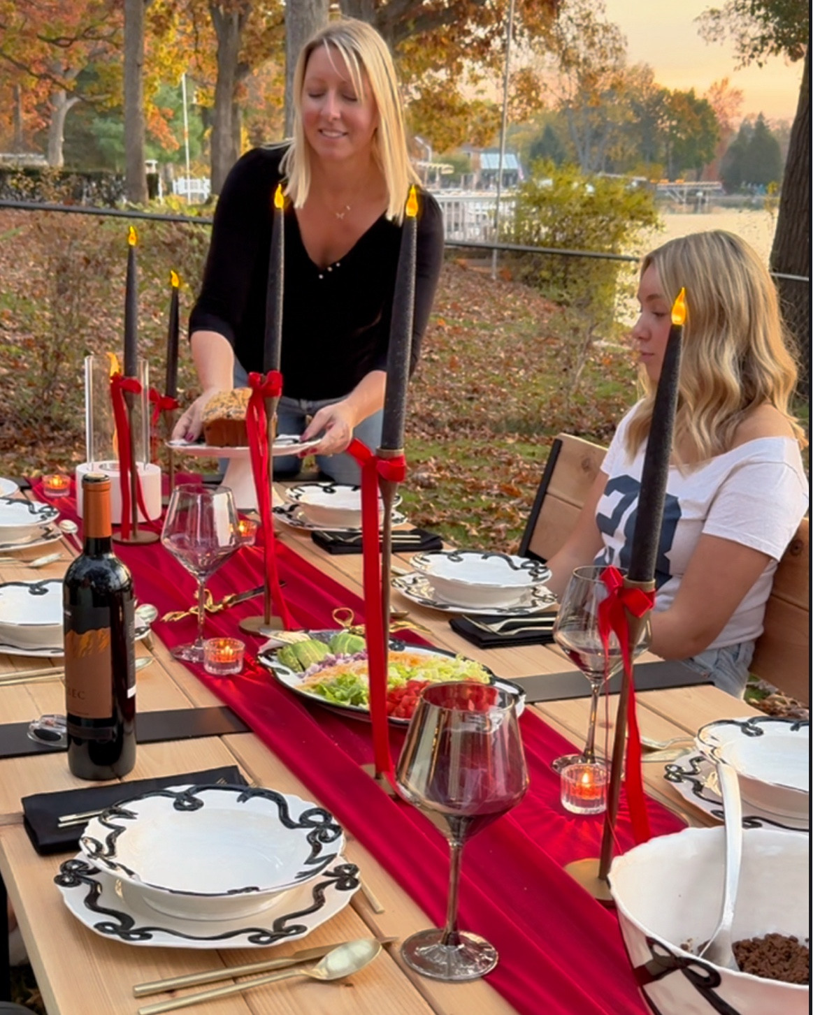 Create a beautiful holiday tablescape with these Anthropologie bow dinnerware pieces. 

#LTKParties #LTKHoliday #LTKHome