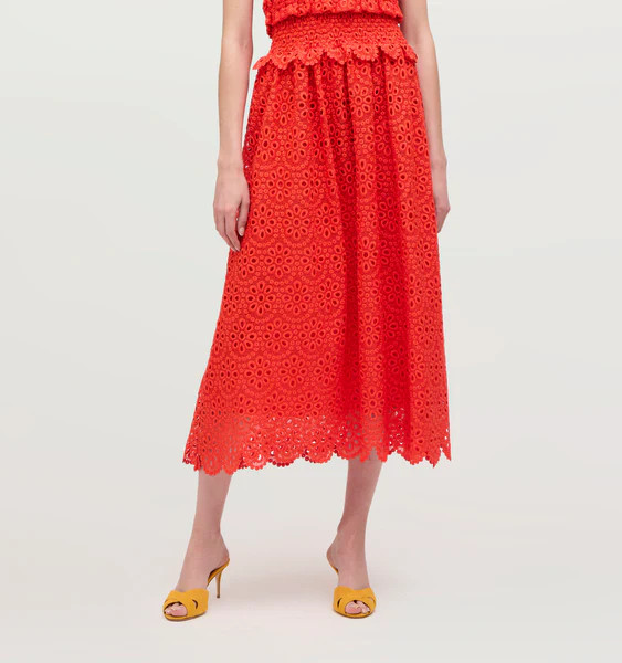 The Scallop Lace Delphine Nap Skirt | Hill House Home